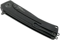 ANV Z100 DLC Sleipner, Black, Framelock, Aluminium, Z100-026 Navaja -Luz de Acero ANVZ100 026 04 anv knives