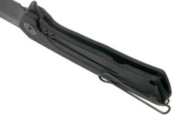 ANV Z100 DLC Sleipner, Black, Framelock, Aluminium, Z100-026 Navaja -Luz de Acero ANVZ100 026 05 anv knives