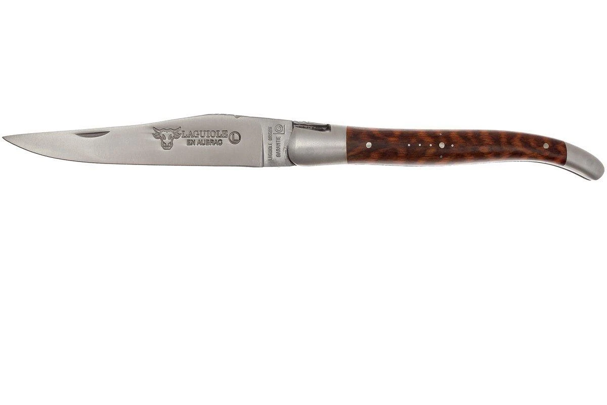 Laguiole En Aubrac HP 12cm Snakewood Limado A Mano L0212AMH-FSI1 3 Laguiole En Aubrac HP 12cm Snakewood Limado A Mano L0212AMH-FSI1