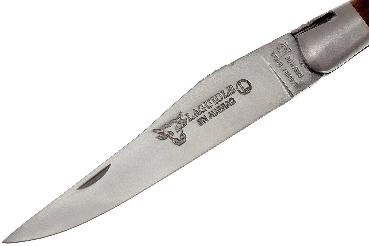 Laguiole En Aubrac HP 12cm Snakewood Limado A Mano L0212AMH-FSI1 4 Laguiole En Aubrac HP 12cm Snakewood Limado A Mano L0212AMH-FSI1 - Imagen 2