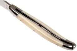 Laguiole En Aubrac Classic 12cm De Hueso Blanco L0212OSI-FSI1 -Luz de Acero AUL0212OSI FSI1 05 laguiole en aubrac aul0212osi fsi1 05