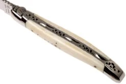 Laguiole En Aubrac Classic 12cm De Hueso Blanco L0212OSI-FSI1 -Luz de Acero AUL0212OSI FSI1 07 laguiole en aubrac aul0212osi fsi1 07