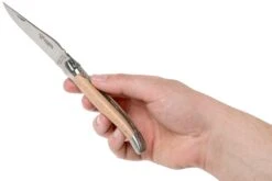 Laguiole En Aubrac Classic 12cm De Madera De Plátano L0212PYNI/FSB1 -Luz de Acero AUL0212PYNI FSB1 08 laguiole en aubrac