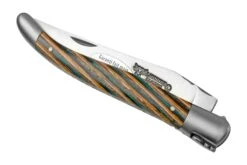 Laguiole En Aubrac Samba Brown L0212SAMIF Madera De Samba Marrón, Mate, 12 Cm -Luz de Acero AUL0212SAMIF 04 laguioleaubrac