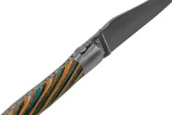 Laguiole En Aubrac Samba Brown L0212SAMIF Madera De Samba Marrón, Mate, 12 Cm -Luz de Acero AUL0212SAMIF 06 laguioleaubrac