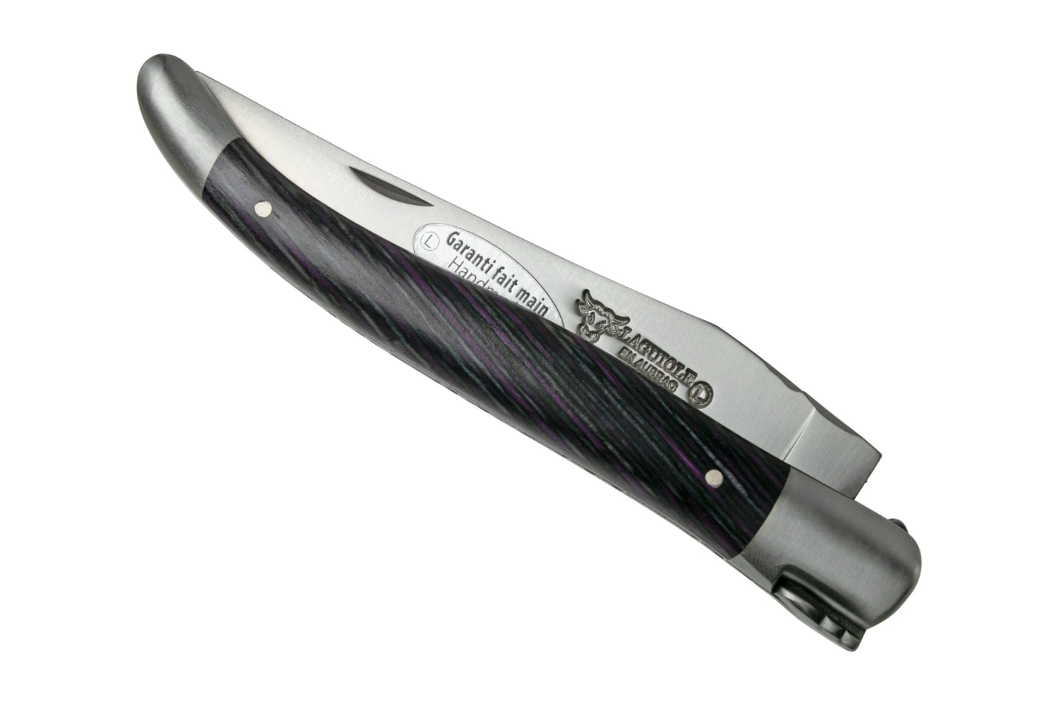 Laguiole En Aubrac Samba Prune L0212SAPIF Madera De Samba, Mate, 12 Cm 6 Laguiole En Aubrac Samba Prune L0212SAPIF Madera De Samba, Mate, 12 Cm - Imagen 4