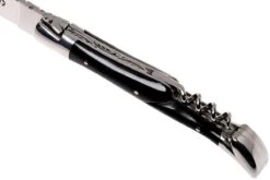 Laguiole En Aubrac 12 Cm Navaja Con Sacacorchos De Cuerno, L0312CPI-SSI1 -Luz de Acero AUL0312CPI SSI1 08 laguiole en aubrac aul0312cpi ssi1 08
