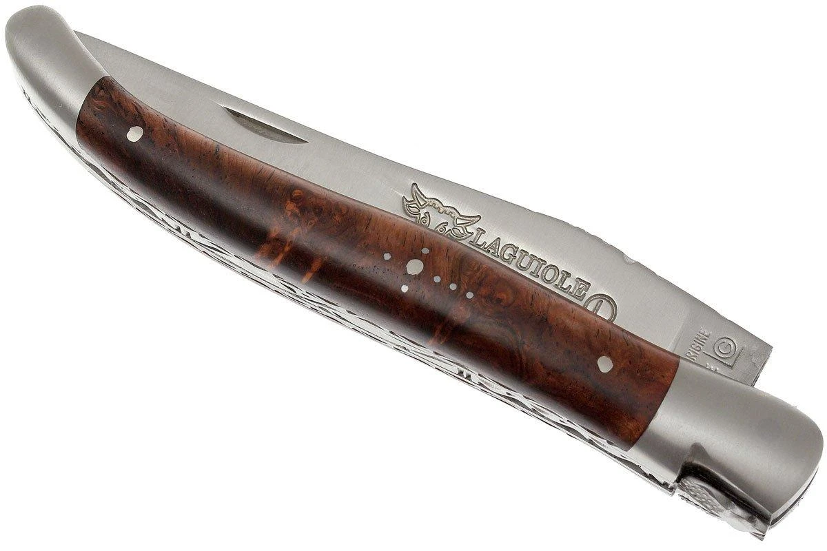 Laguiole En Aubrac 12cm Double Plates, Palissander Limado A Mano, L0712LPI-FSB1 4 Laguiole En Aubrac 12cm Double Plates, Palissander Limado A Mano, L0712LPI-FSB1 - Imagen 3