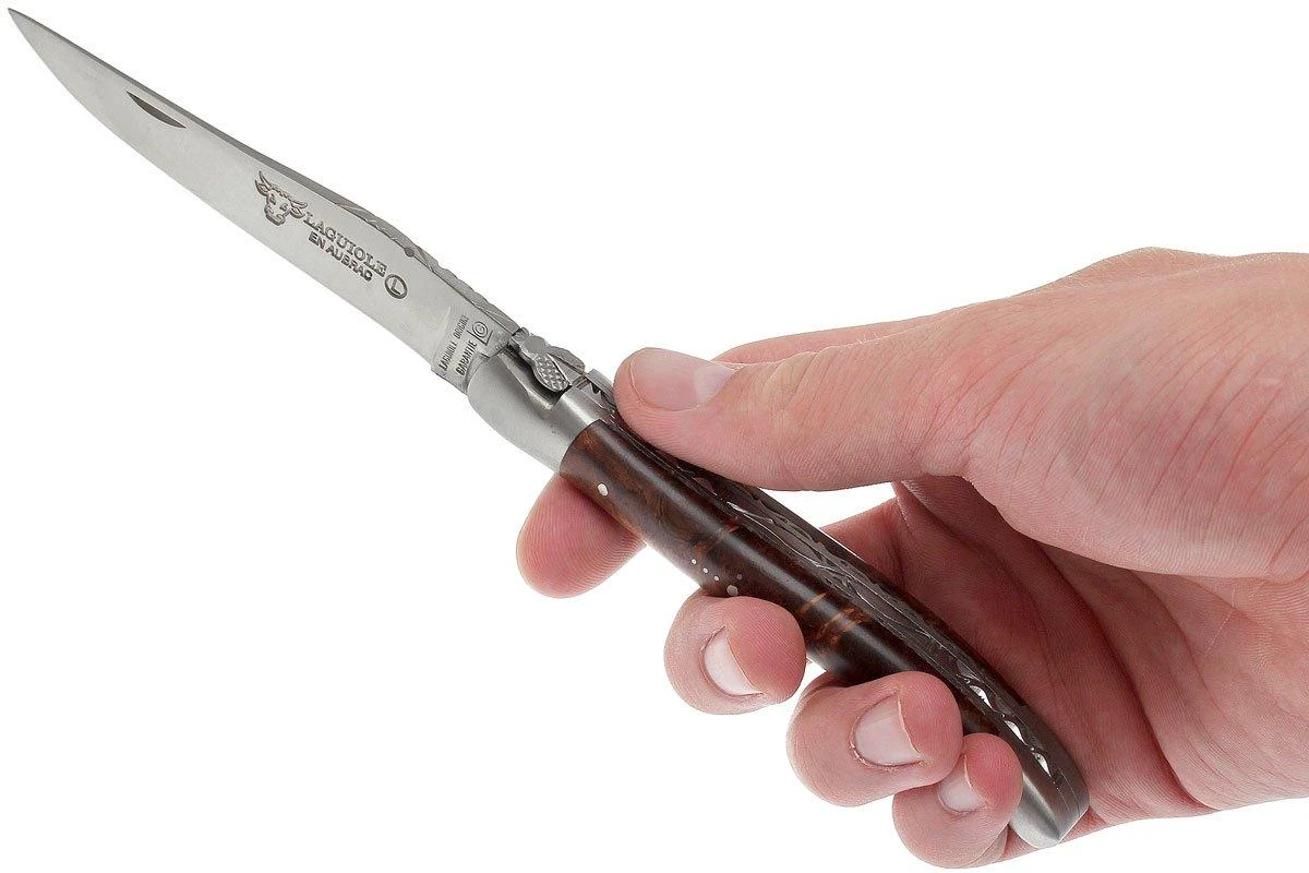 Laguiole En Aubrac 12cm Double Plates, Palissander Limado A Mano, L0712LPI-FSB1 8 Laguiole En Aubrac 12cm Double Plates, Palissander Limado A Mano, L0712LPI-FSB1 - Imagen 7