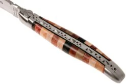 Laguiole En Aubrac Classic 12cm De Madera LO212WSI-FSB1 -Luz de Acero AULO212WSI FSB1 07 laguiole en aubrac aulo212wsi fsb1 07