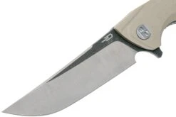 Bestech Knives Paladin Tan G10 BG13B-2 Navaja -Luz de Acero BHBG13B 2 03 bestech knives