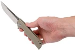 Bestech Knives Paladin Tan G10 BG13B-2 Navaja -Luz de Acero BHBG13B 2 08 bestech knives