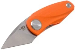Bestech Tulip Orange G10 BG38C Navaja, Diseño Ostap Hel -Luz de Acero BHBG38C 03 bestech