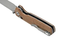 Bestech Slasher BG43D Brown Micarta, Navaja -Luz de Acero BHBG43D 04 bestech
