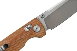 Bestech Slasher BG43D Brown Micarta, Navaja -Luz de Acero BHBG43D 05 bestech