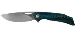 Luz de Acero 9 Bestech Falko BL01B Satinado/Azul Navaja