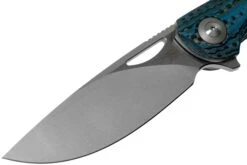 Bestech Falko BL01B Satinado/Azul Navaja -Luz de Acero BHBL01B 03 bestech