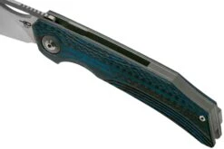 Bestech Falko BL01B Satinado/Azul Navaja -Luz de Acero BHBL01B 07 bestech