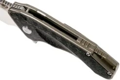 Bestech Goblin BT1711A Carbonfiber Inlay Navaja -Luz de Acero BHBT1711A 07 bestech bhbt1711a 07