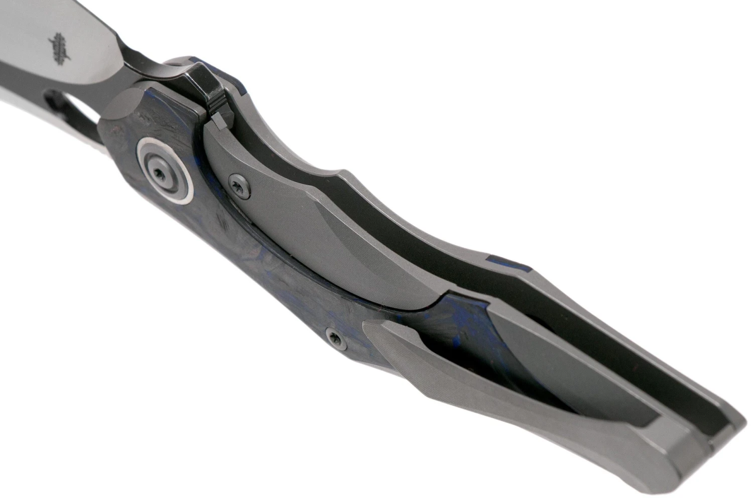 Bestech Nogard BT2105A Titanium, Blue Marble Fibra De Carbono Navaja, Kombou Design 7 Bestech Nogard BT2105A Titanium, Blue Marble Fibra De Carbono Navaja, Kombou Design - Imagen 5