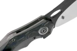 Bestech Nogard BT2105A Titanium, Blue Marble Fibra De Carbono Navaja, Kombou Design 15 Bestech Nogard BT2105A Titanium, Blue Marble Fibra De Carbono Navaja, Kombou Design -Luz de Acero BHBT2105A 06 bestech