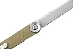 Böker Plus Kaizen Coyote Satin KATO Exclusive, 01BO393SOI Navaja -Luz de Acero BO01BO393SOI 05 boker