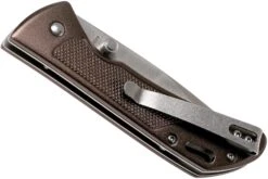 Böker Magnum Advance Checkering Dark Bronze 01RY303 Navaja -Luz de Acero BO01RY303 04 boker