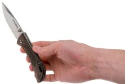 Böker Magnum Advance Checkering Dark Bronze 01RY303 Navaja -Luz de Acero BO01RY303 08 boker