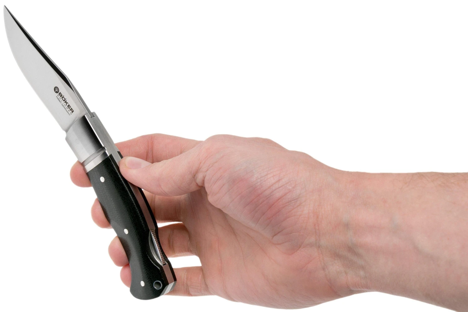 Böker Boxer 111028 Micarta Cuchillo De Caballero, Raphael Durand Design 10 Böker Boxer 111028 Micarta Cuchillo De Caballero, Raphael Durand Design - Imagen 8