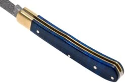 Böker Trapper Uno Annual 2021 Damascus 1132021DAM Limited Edition Navaja -Luz de Acero BO1132021DAM 05 boker