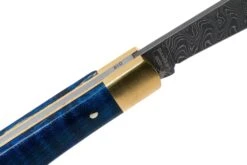 Böker Trapper Uno Annual 2021 Damascus 1132021DAM Limited Edition Navaja -Luz de Acero BO1132021DAM 06 boker