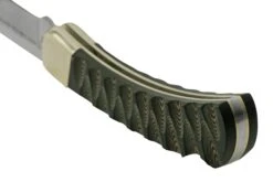 Buck 110 Folding Hunter Limited Edition 0110BKSLE, S45VN, Richlite Nickel Silver, Navaja -Luz de Acero BUCK0110BKSLE 04 buck