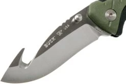 Buck Folding Pursuit Guthook Large 660GRG Cuchillo De Caza -Luz de Acero BUCK660GRG 03 buck
