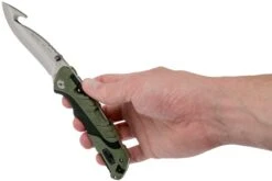 Buck Folding Pursuit Guthook Large 660GRG Cuchillo De Caza -Luz de Acero BUCK660GRG 08 buck