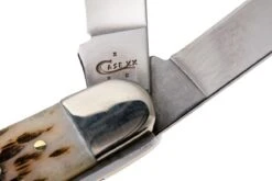 Case Stockman Amber Jigged Bone, 00128, 6347 SS Navaja -Luz de Acero CE128 05 case ce128 05
