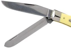 Case Trapper Yellow Synthetic, 00161, 3254 CV Navaja -Luz de Acero CE161 04 case ce161 04