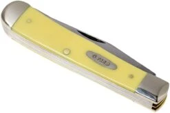 Case Trapper Yellow Synthetic, 00161, 3254 CV Navaja -Luz de Acero CE161 05 case ce161 05