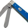 Case Mini Trapper Blue G10 Smooth, 16741, 10207 SS Navaja -Luz de Acero CE16741 01 case