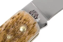 Case Sod Buster Jr Amber Jigged Bone, 245 6137 SS Navaja -Luz de Acero CE245 08 case ce245 08