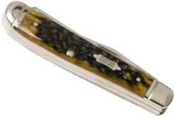 Case Mini Trapper Pocket Worn Olive Green Bone, Peach Seed, 38194, 6207 SS Navaja 9 Case Mini Trapper Pocket Worn Olive Green Bone, Peach Seed, 38194, 6207 SS Navaja -Luz de Acero CE38194 04 case knives