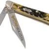 Case Peanut Pocket Worn Olive Green Bone, Peach Seed, 38196, 6220 SS Navaja -Luz de Acero CE38196 01 case knives