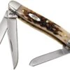 Case Medium Stockman Amber Jigged Bone, 00042, 6318 SS Navaja -Luz de Acero CE42 01 case ce42 01