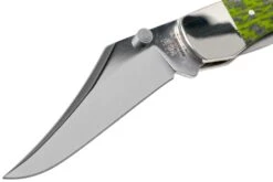 Case Kickstart Mid Folding Hunter Green & Black Carbon Fibre-G10 Weave Smooth, 50711, 101265AC SS Navaja -Luz de Acero CE50711 03 case