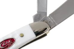 Case Peanut SparXX White Synthetic, 60188, 6220 SS Navaja 17 Case Peanut SparXX White Synthetic, 60188, 6220 SS Navaja -Luz de Acero CE60188 06 case ce60188 06