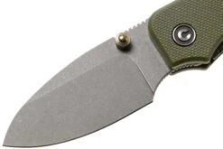 Civivi Baby Banter C19068S-5 Green G10, Stonewashed Navaja, Ben Petersen Design -Luz de Acero CIC19068S 5 03 civivi