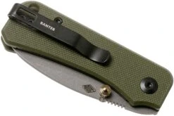 Civivi Baby Banter C19068S-5 Green G10, Stonewashed Navaja, Ben Petersen Design -Luz de Acero CIC19068S 5 04 civivi