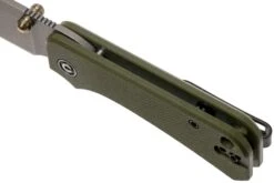 Civivi Baby Banter C19068S-5 Green G10, Stonewashed Navaja, Ben Petersen Design -Luz de Acero CIC19068S 5 07 civivi