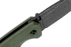 Civivi Altus C20076-DS1 Damascus, Green Micarta Navaja -Luz de Acero CIC20076 DS1 06 civivi