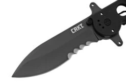 CRKT M21-14SFG, Acero 1.4116, G10 Negro, Veff Serrations, Navaja Táctica -Luz de Acero CK M21 14SFG 03 crkt