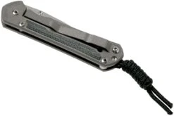 Chris Reeve Sebenza 31 Large Black Micarta Inlay L31-1200 Navaja 12 Chris Reeve Sebenza 31 Large Black Micarta Inlay L31-1200 Navaja -Luz de Acero CRL31 1200 04 chrisreeve